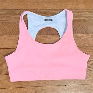 Oiselle Squared Up Bra size 6 in pink
